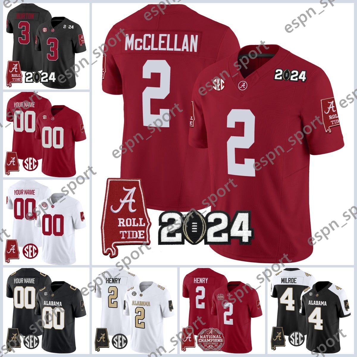 Jalen Hurts Alabama Crimson Tide College Football Jersey Jaylen Waddle Mac Jones Tua Tagovailoa Patrick Surtain II Bryce Young Devonta Smith Stitched