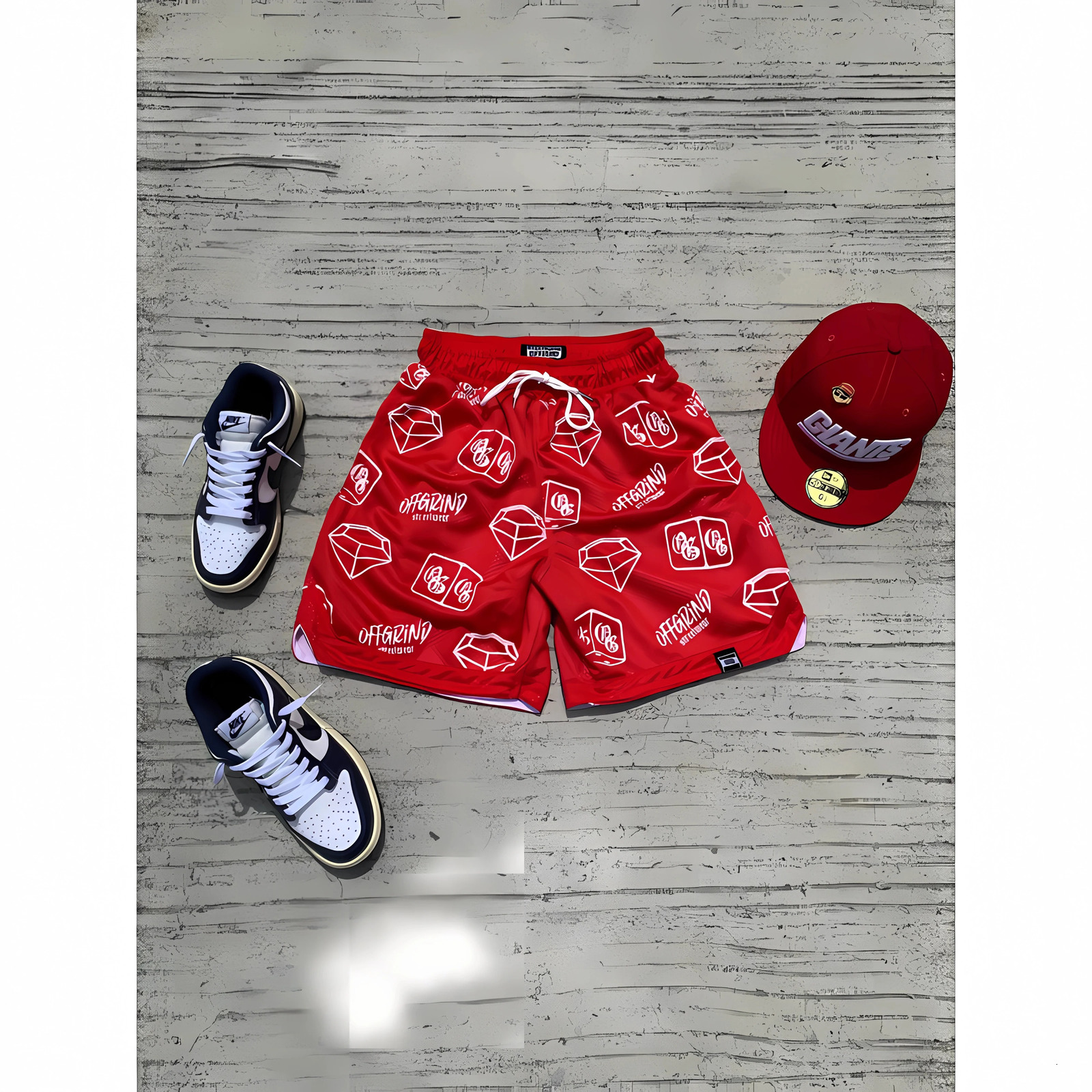 Summer casual shorts mens spring fashionable jogging beach sports and fitness breathable 240808