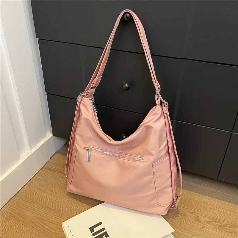Nylon Zipper Classics Solid Multifunction Ladies Bags on Sale Quality High Capacity Commuting Backpac 240808 48eb 4