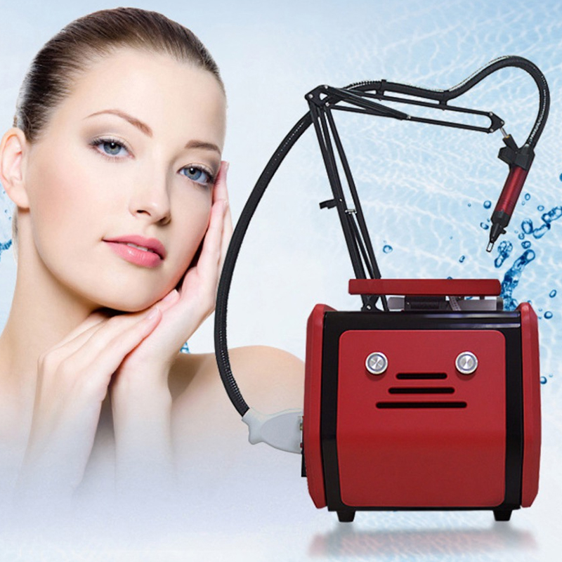 Portable Picosecond Laser Tattoo Removal Freckle Acne Treatment Pigment Removal Nd Yag Beauty Machine 4 wavelength 532nm 755nm 1064nm 1320nm
