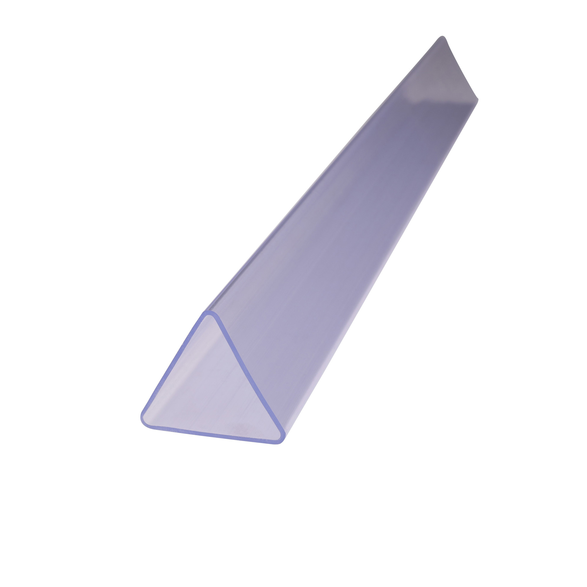 Triangle tube, PVC plastic special-shaped tube, IC electrical packaging tube, transparent tube, plastic tube, decorative tube