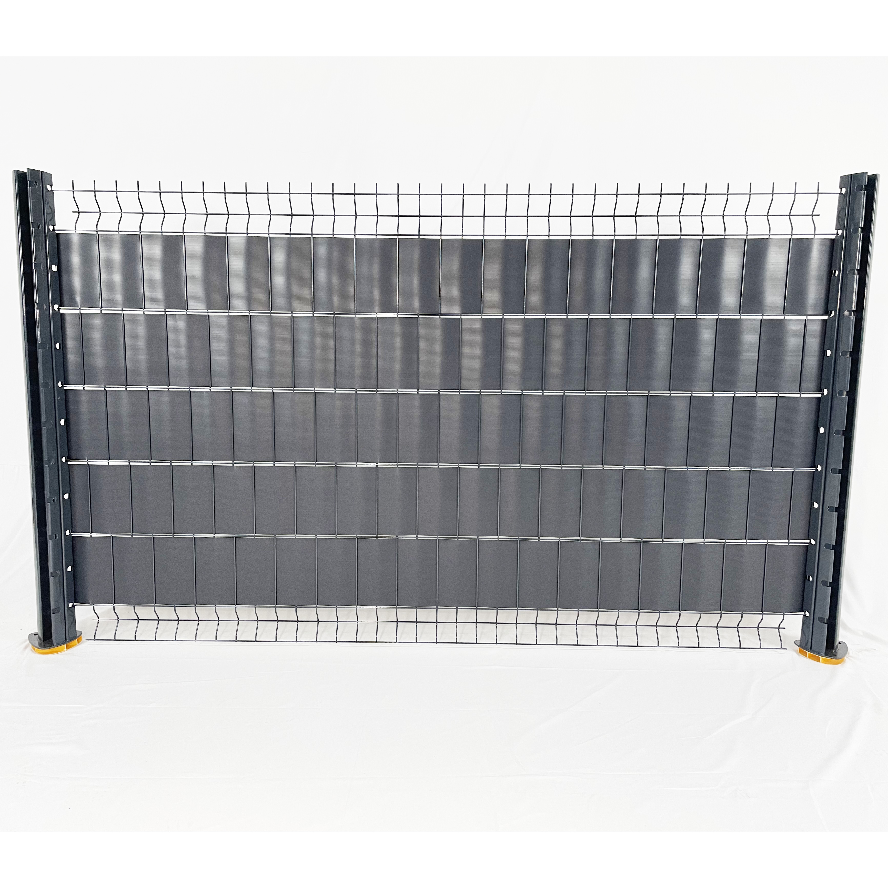 Privacy protection fence, fence, PVC plastic 19cm garden fence, UV resistant