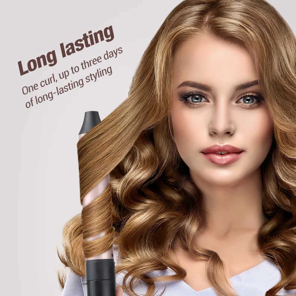 6 in 1 Hair Curler for Women 30s Fast Heat Hair Waver Iron Hair Styling Appliances Moisturizing Hair Care Curling Iron Big WaveXJ241010