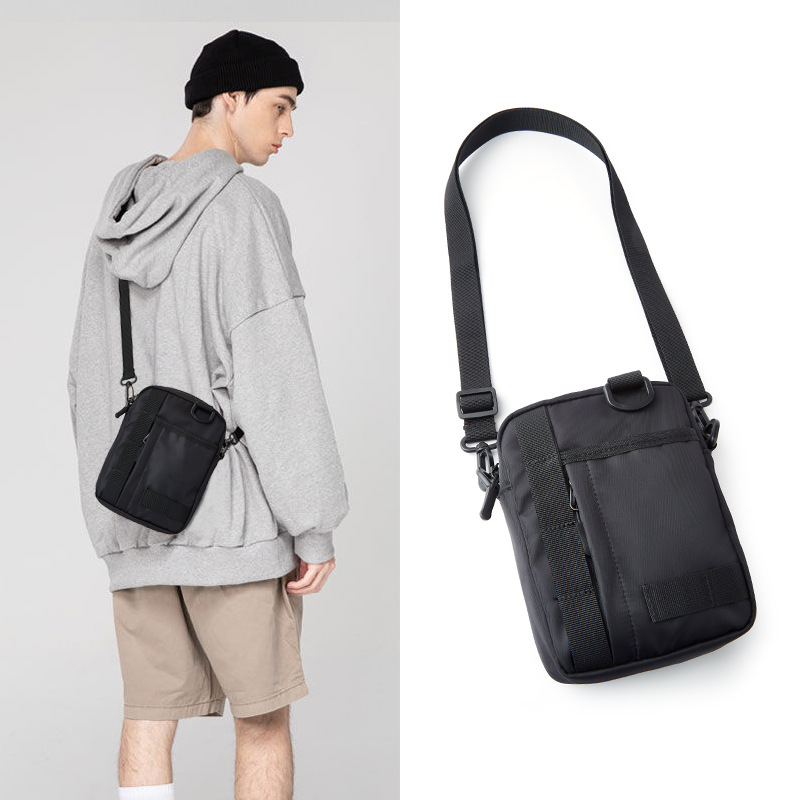 Factory men's shoulder mini satchel Oxford cloth satchel lightweight crossbody bag for boys