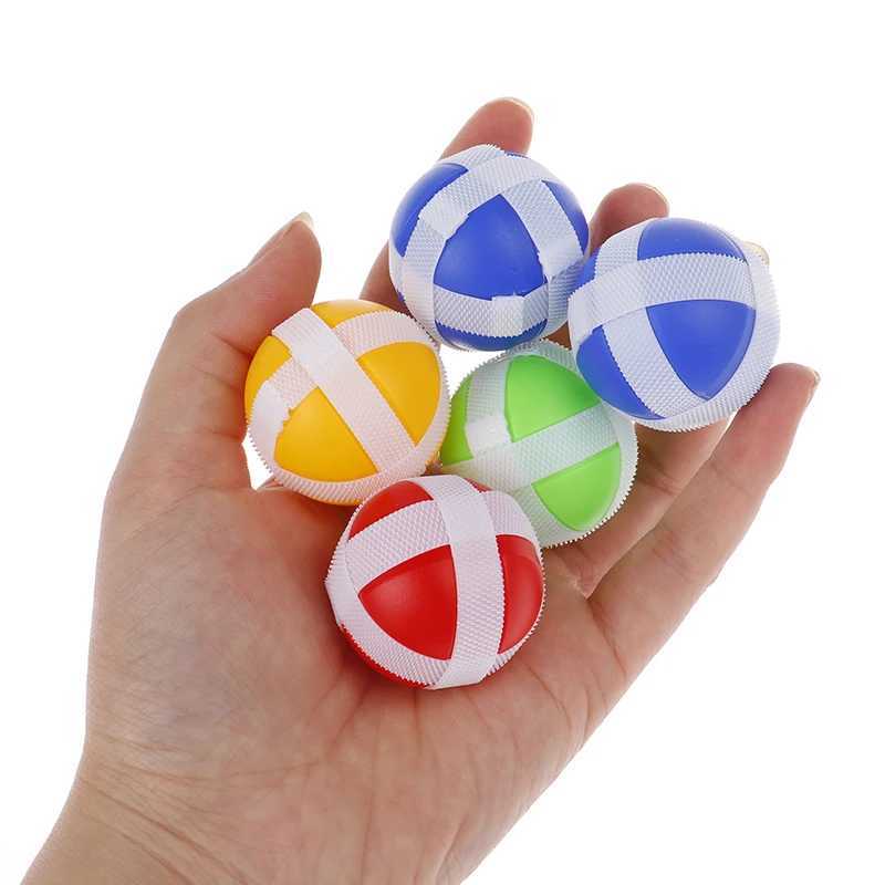 5/10 PCS sports games dart board target shooting target ball toy Outdoor toy Sticky ball random color Y240807