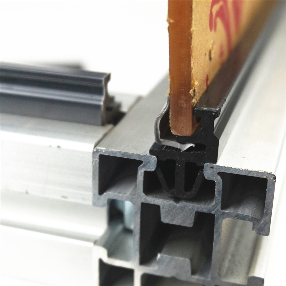 PVC plastic pipe, aluminum alloy card strip, plastic flat seal strip, plastic decorative strip, wiring pipe, wear-resistant U-shaped groove