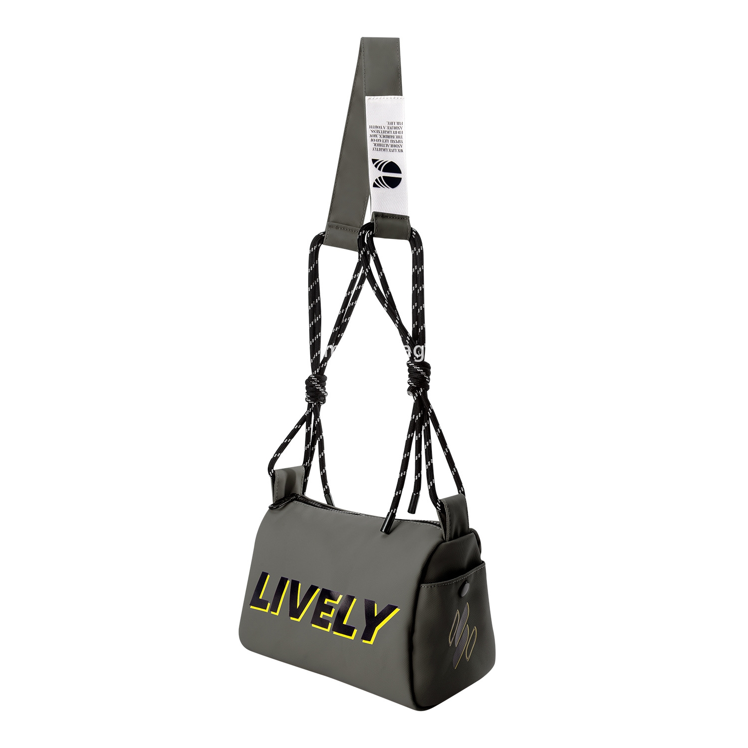 High quality men's crossbody bag PU waterproof leisure small custom fashion shoulder bag OEM processing