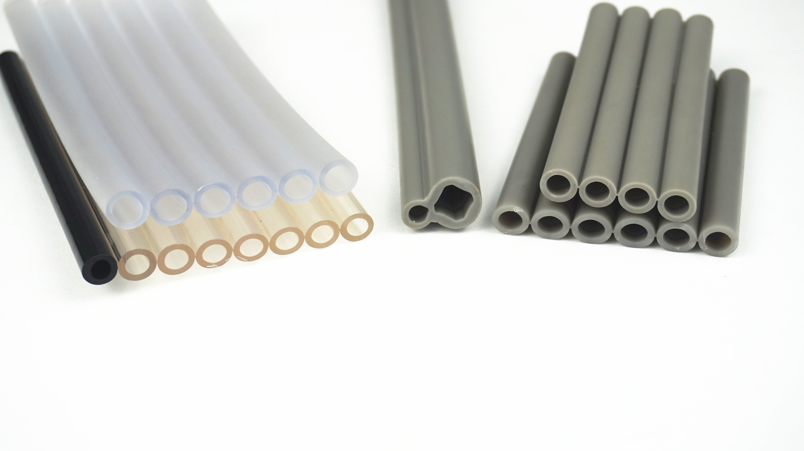 Exhaust pipe, plastic hose, 4-row pipe, multi row pipe, medical catheter, plastic pipe, water supply and drainage pipe, exhaust pipe