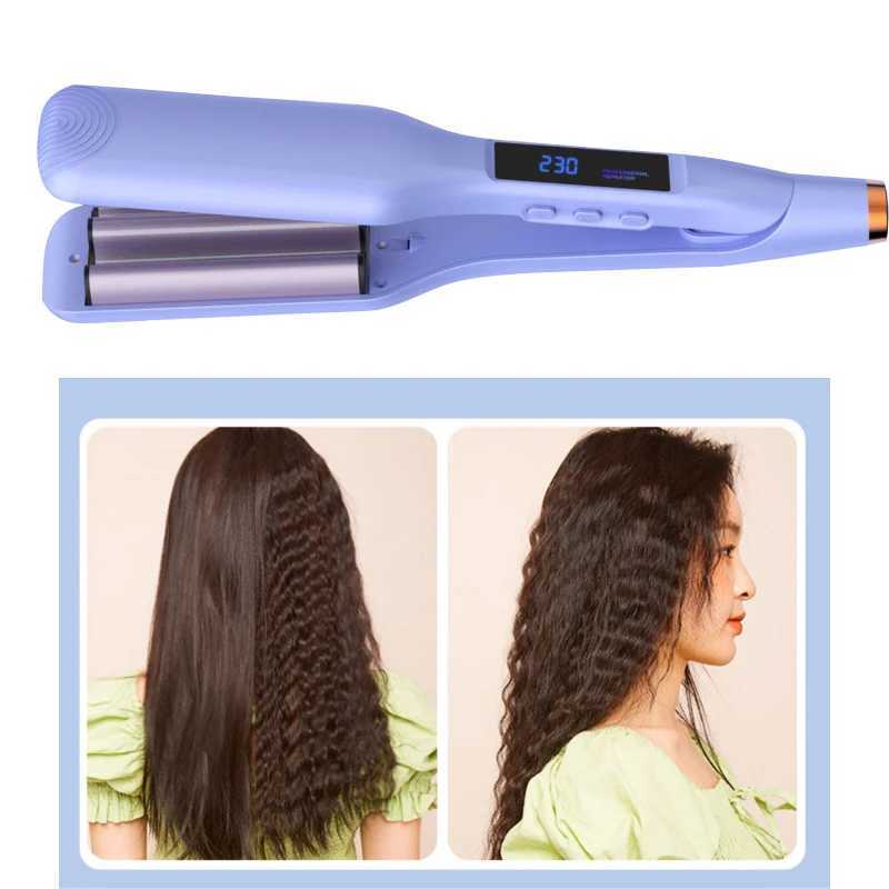 Hair Wave Curling Iron 0.43 Inch 4 Barrel Waver Small Roller Hair Curler LED Display Ceramic Curly Crimped Hair Styling ToolXJ241010