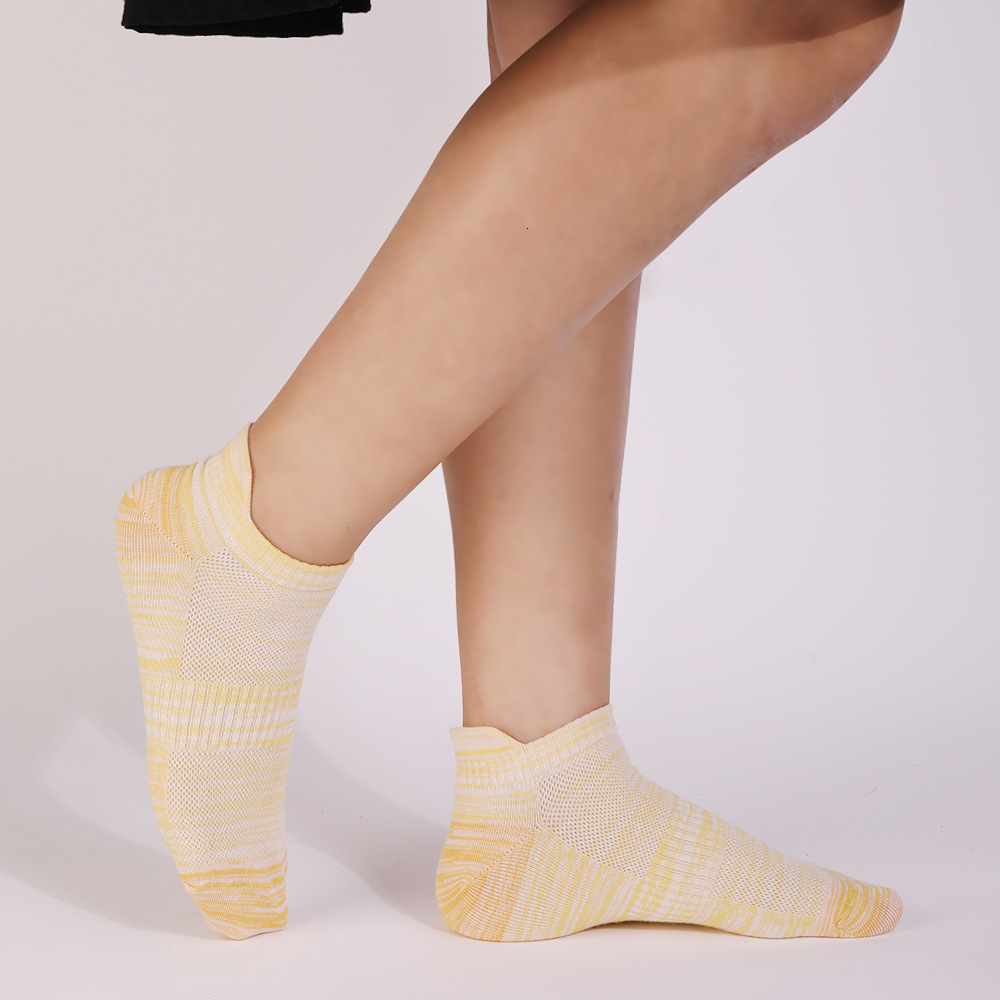 Large size combed cotton, anti odor mesh pure cotton ear lifting boat socks, women's breathable invisible socks dongdumaoyi