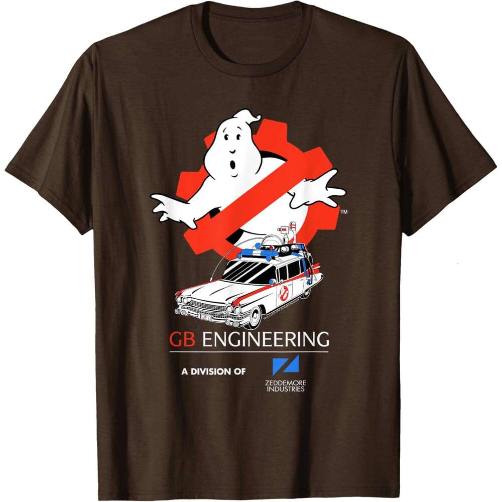 T shirt for Mens Ghostbusters No Ghost T-Shirt Shirts Tshirt Graphic Tee Casual Tops Clothes Short sleeve Free shipping