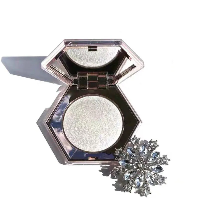 Beauty Highlighters 8g Diamond Highlighter Bronzers Face Makeup Powder Plaette Brand Shimmer Cosmetics
