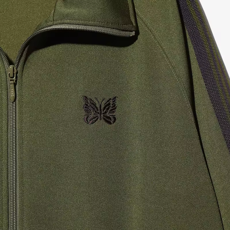Green Embroidery Jogger Pants | Striped Drawstring Casual Straight