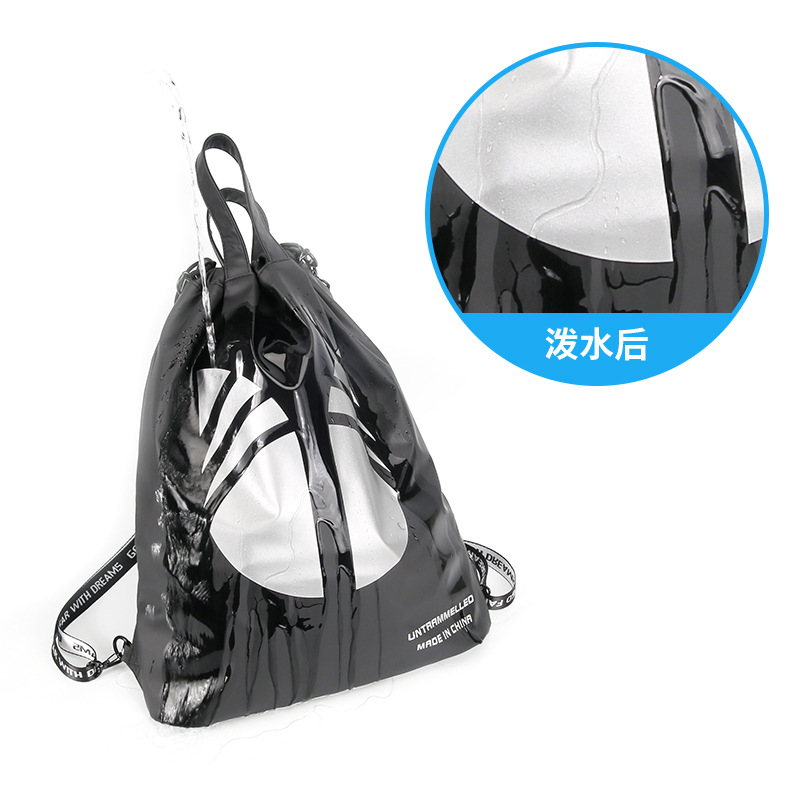 New high quality outdoor travel leisure backpack women's trend badminton bag large capacity storage bunches folding bag