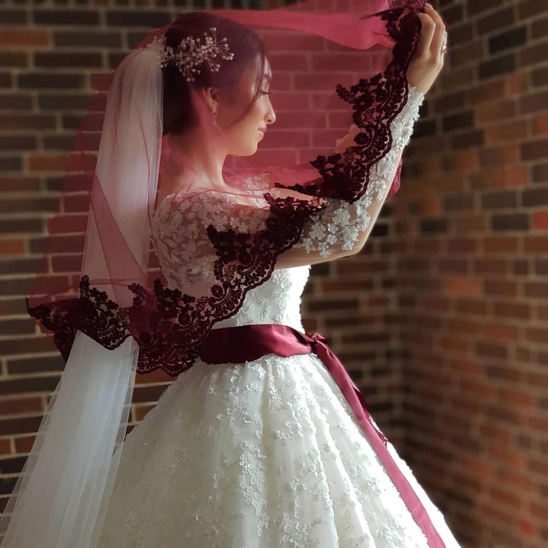 2024 Modern Applique Ball Gown Wedding Dresses Jewel Transparent Lace For Long Sleeve Beaded Bridal Gowns Dress For Marry Bc19321 0213