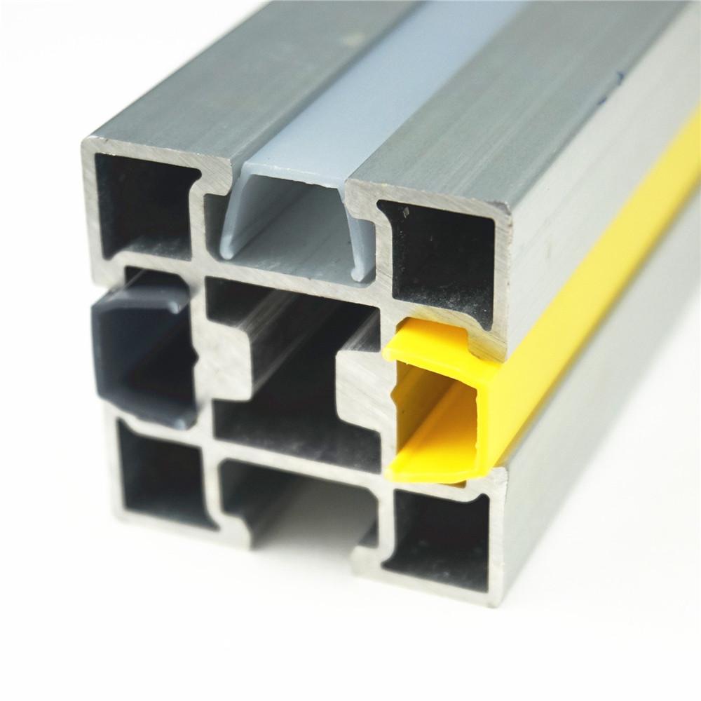 PVC plastic pipe, aluminum alloy card strip, plastic flat seal strip, plastic decorative strip, wiring pipe, wear-resistant U-shaped groove