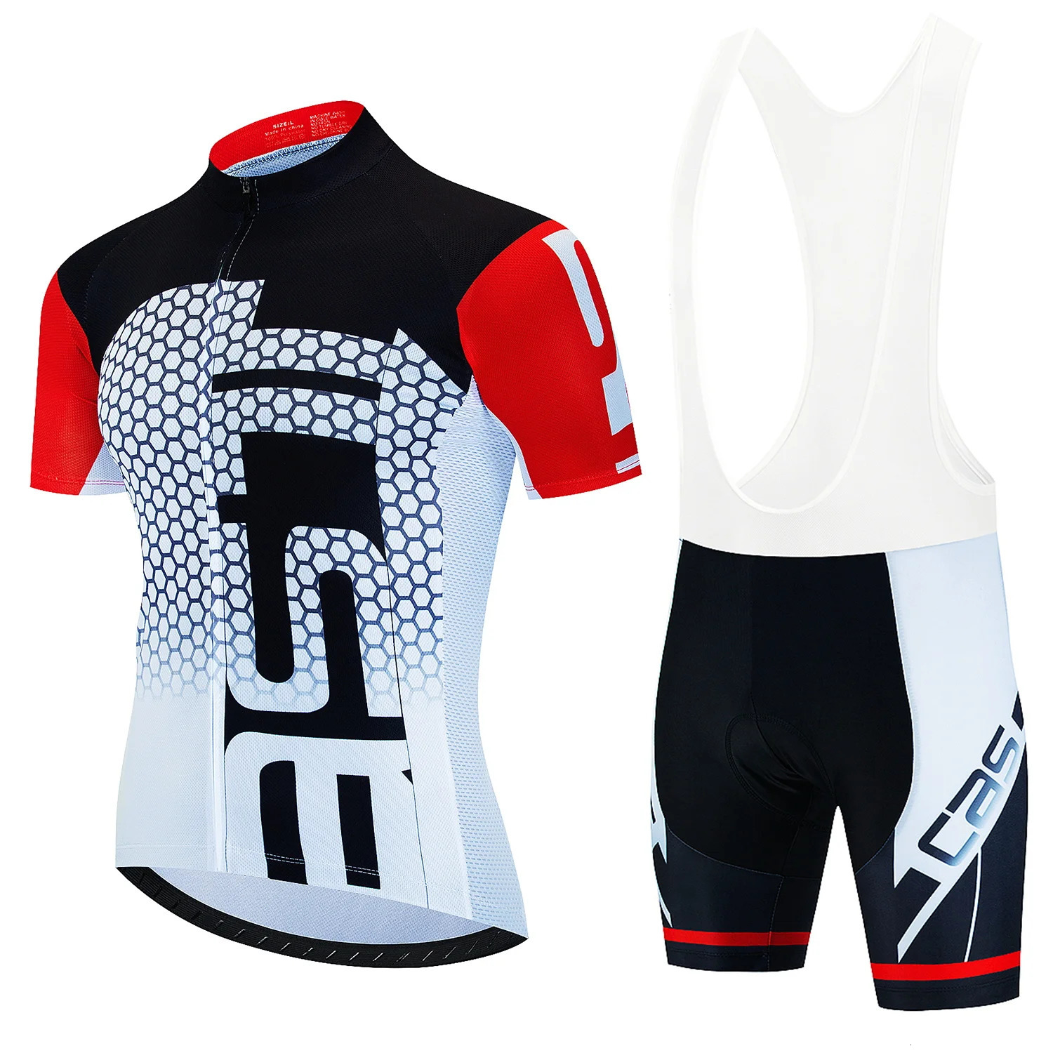 Pro Team Cycling Jersey Set Summer Cycling Clothing MTB Bike Clothes Uniform Maillot Ropa Ciclismo Man Cycling Bicycle Suit 240731
