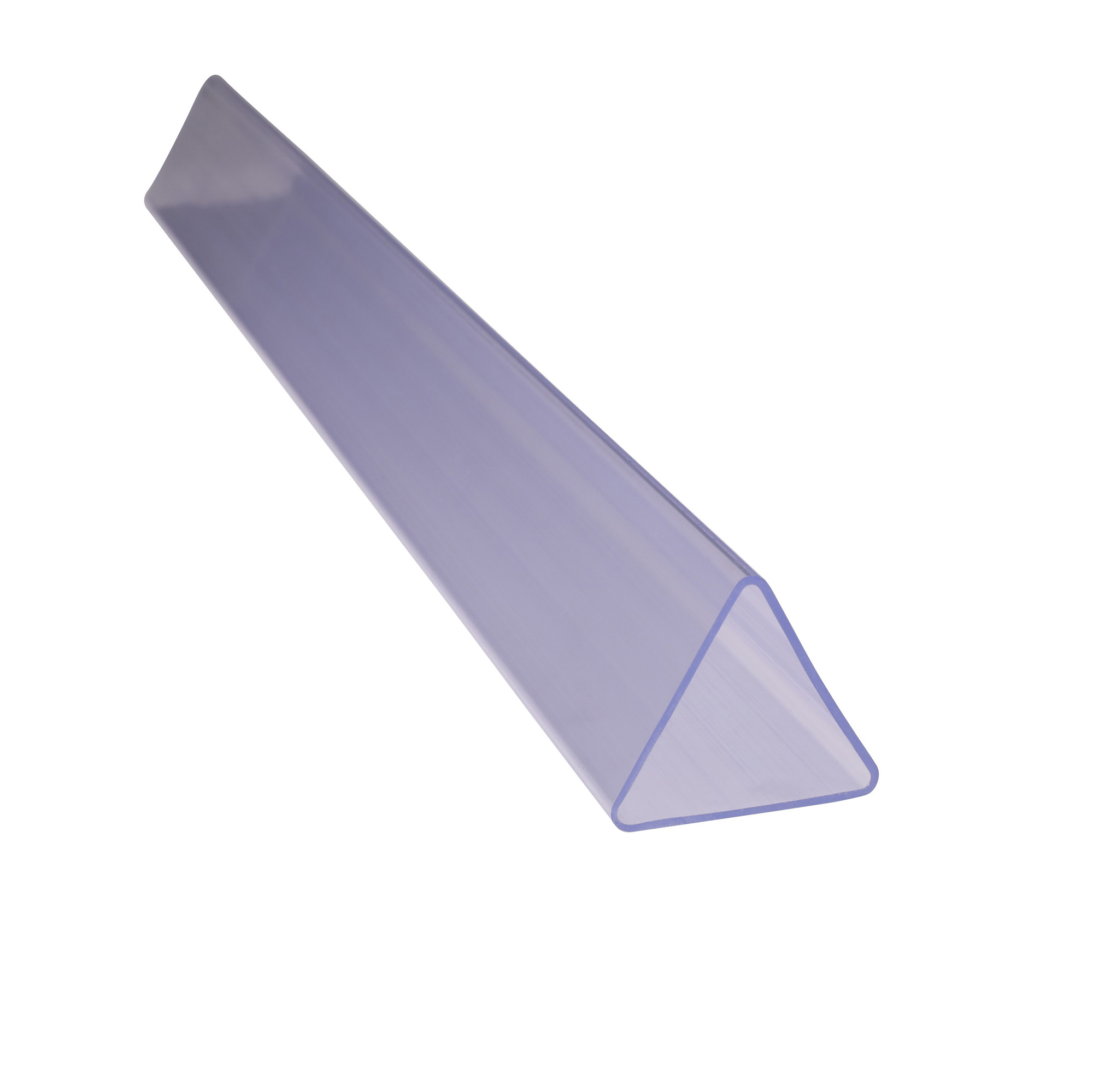 Triangle tube, PVC plastic special-shaped tube, IC electrical packaging tube, transparent tube, plastic tube, decorative tube