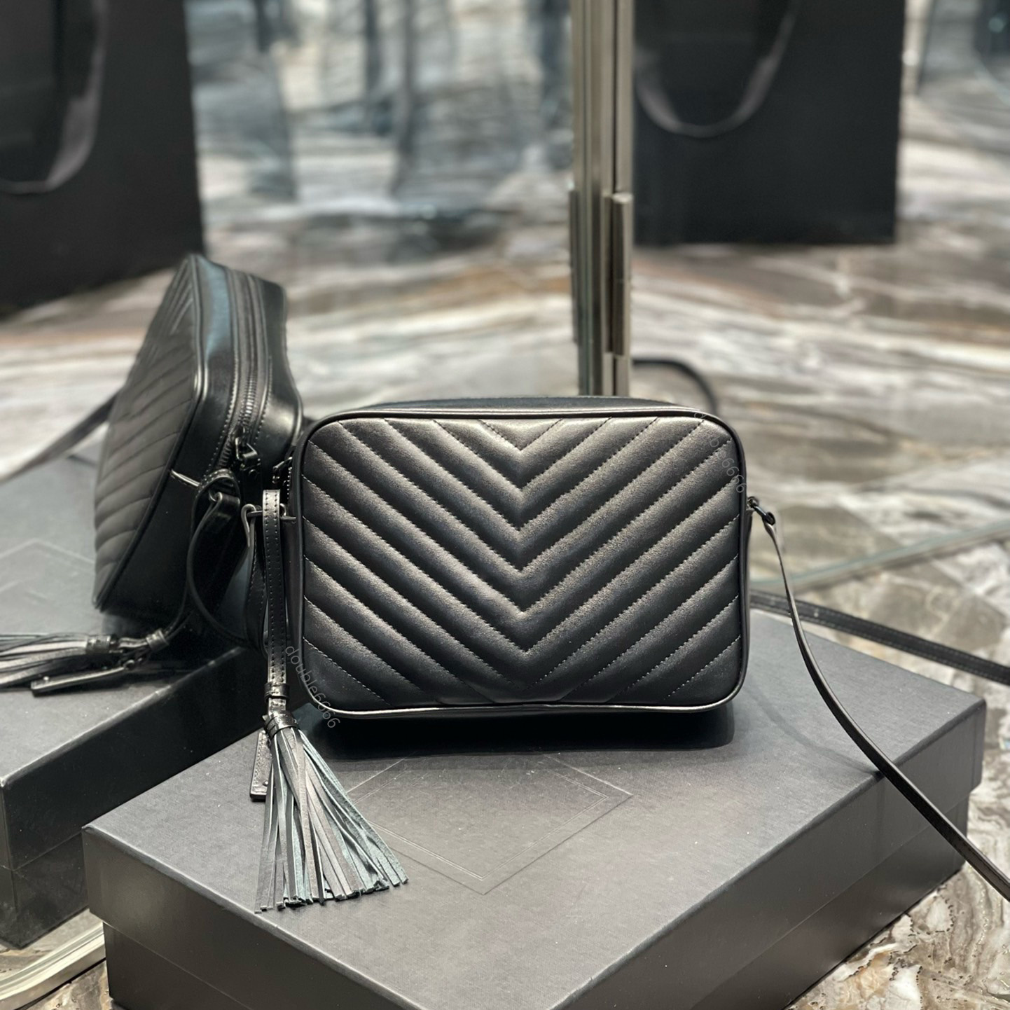 Designer Camera Bag Women Shoulder Bags Luxury Purse Cowhide Bag with Tassel Fashion Pocket Lady Crossbody Bag Genuine Leather Pocket Female Shopping Bags