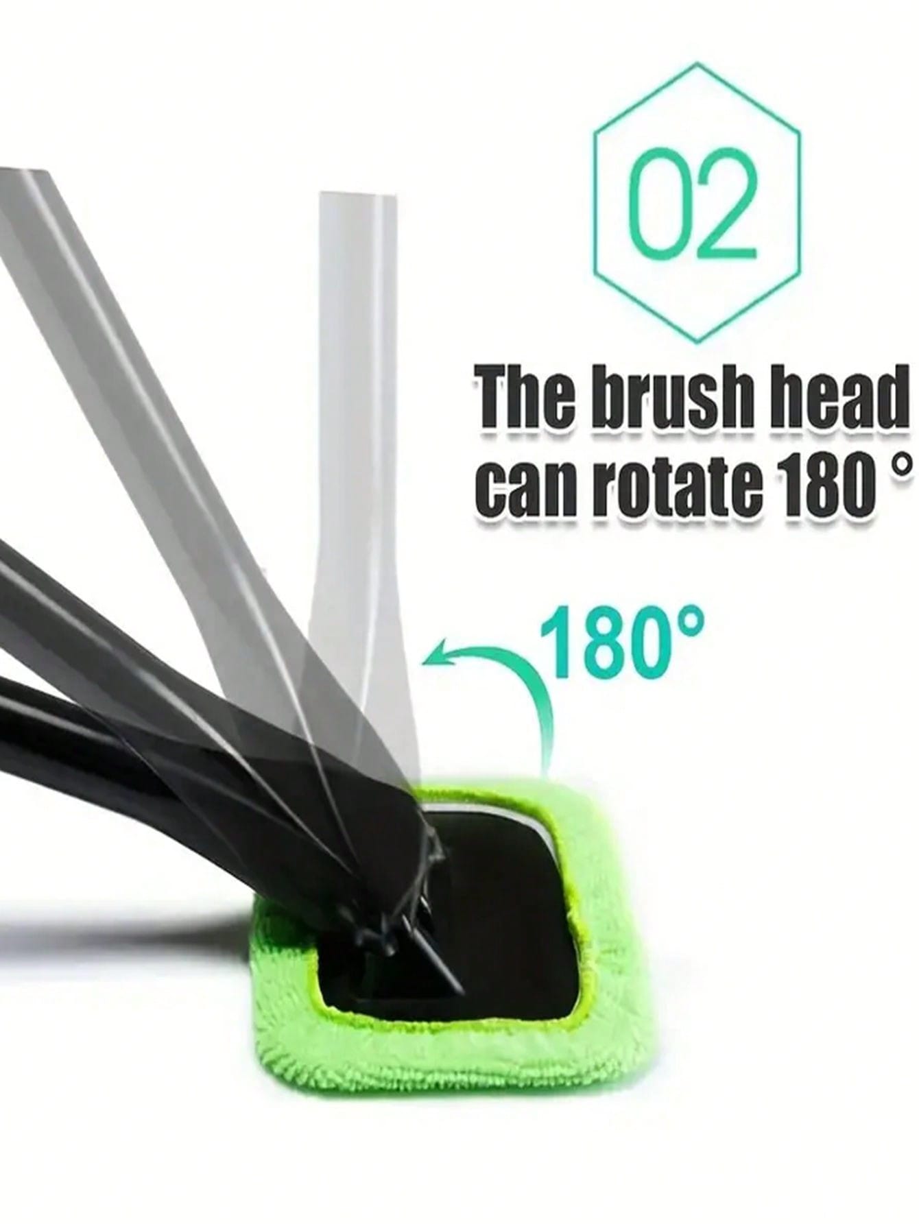 1pc glass brush defog brush cleaning brush glass brush car wash brush