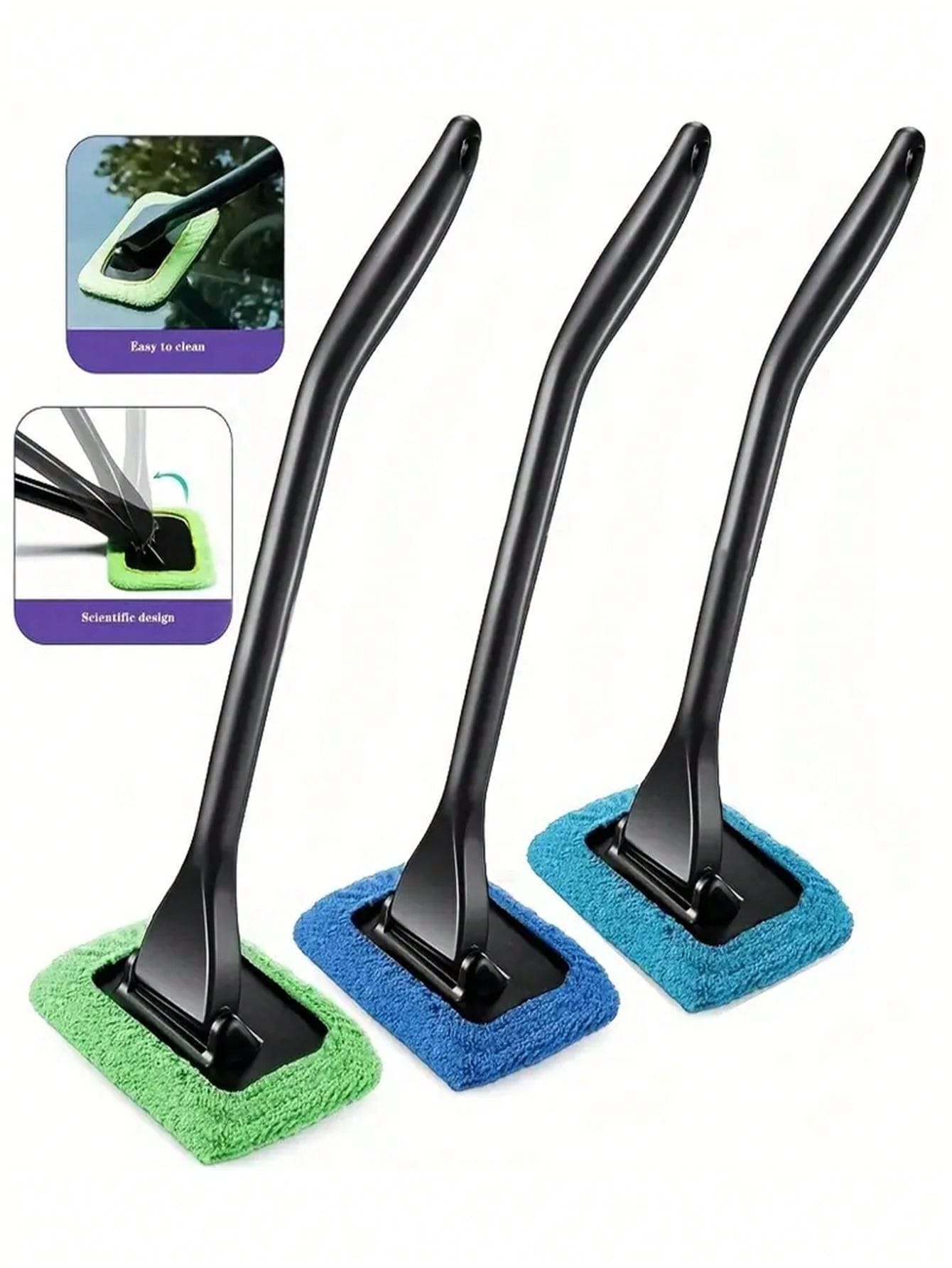 1pc glass brush defog brush cleaning brush glass brush car wash brush