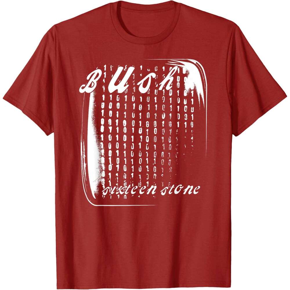 T shirt for Mens Womens Bush Red T-Shirt Shirts Tshirt Graphic Tee Casual Tops Clothes Short sleeve Free shipping