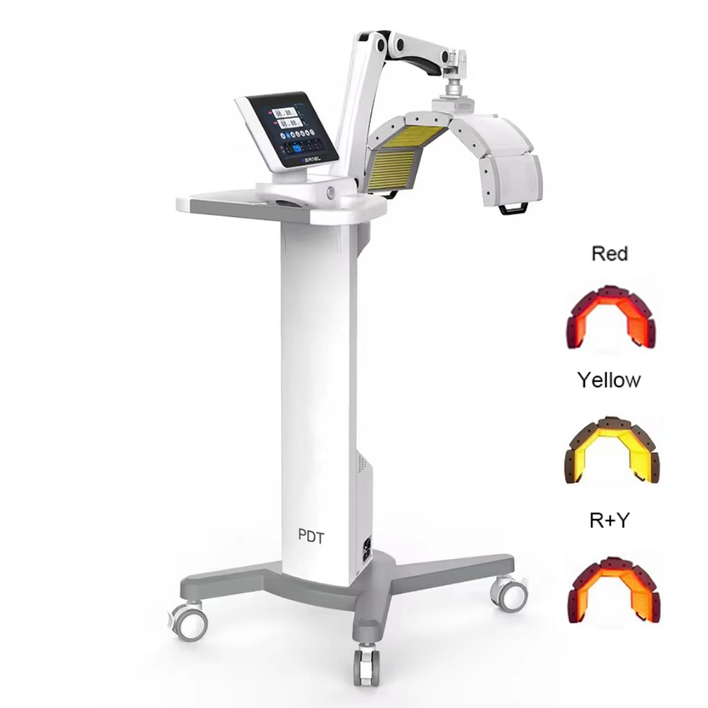 CE FDA Approved 3 Colors PDT LED Facial Wrinkle Removal Infrared Light Therapy Phototherapy Skin Rejuvenation LED Poly Machine