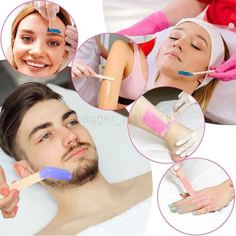 Wax Heater Warmer Hair Removal Machine For Hand Foot Body SPA Epilator Paraffin Wax Pot +Wax Beans + Wood SticksXJ240808
