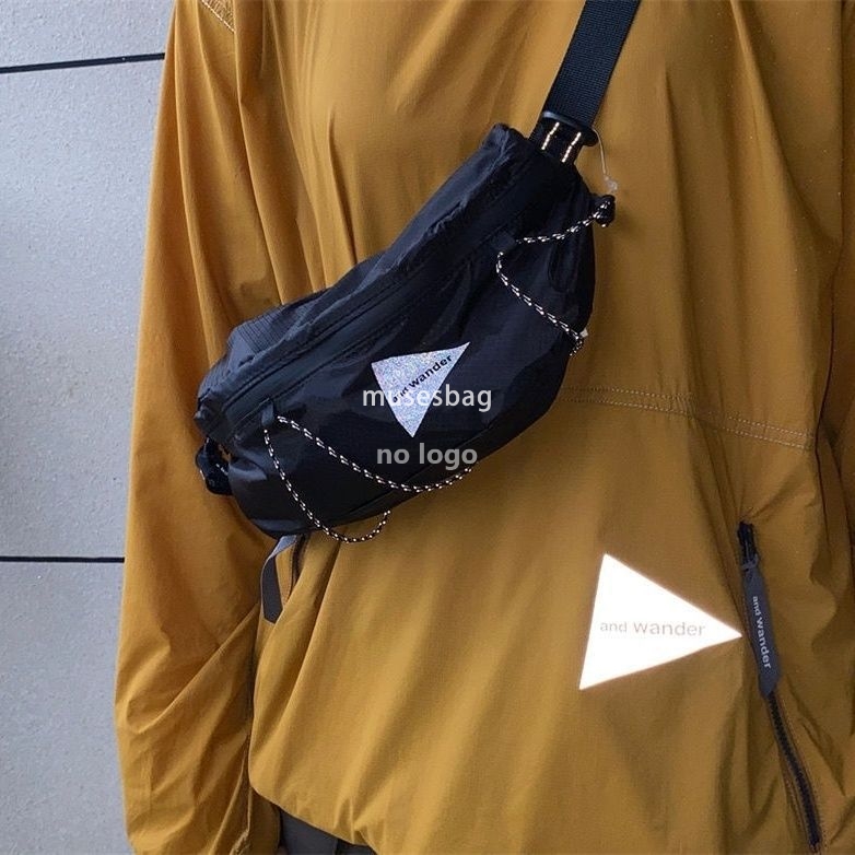 Spot Bang Shuai ultra light 3m reflective and outdoor function waterproof Dupont plaid nylon belt strap chest bag