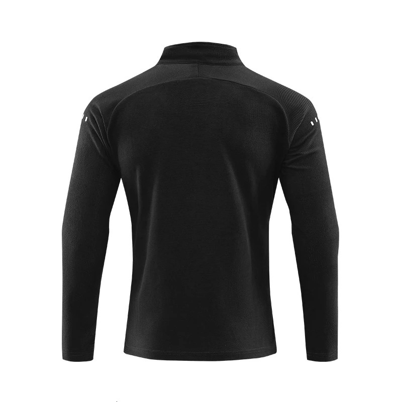 Karentea running long sleeved reflective mens sportswear breathable black jacket gym jogging fitness spring clothing 240827