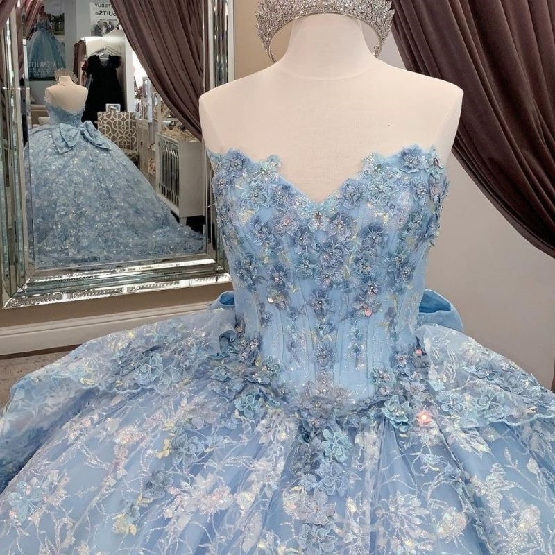 Sparkly Princess Off Shoulder Quinceanera Dresses Lace Applique Bow Beads Tull Sweet 16 Ball Gown Vestidos De 15 Anos