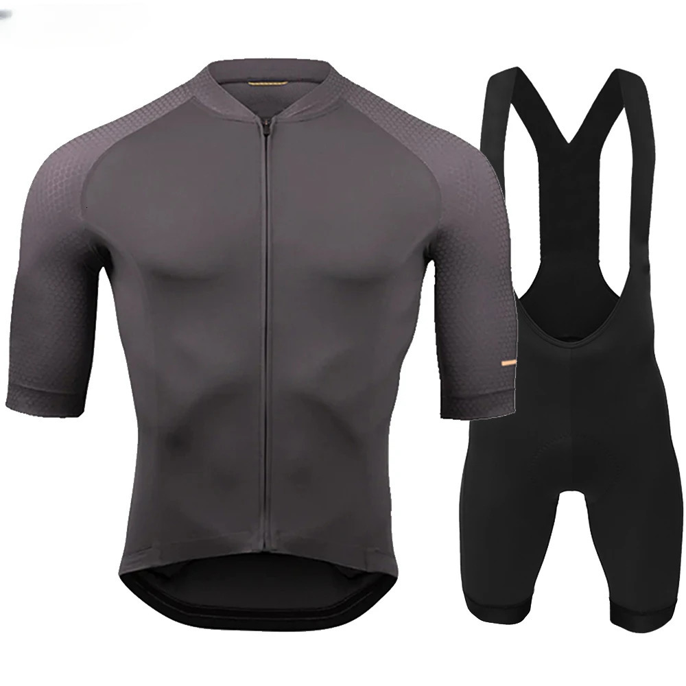 Men Short Sleeve Jersey Sets Ropa Ciclismo Hombre Summer Cycling Clothing Set Triathlon Bib Shorts Suit Bike Uniform 240731