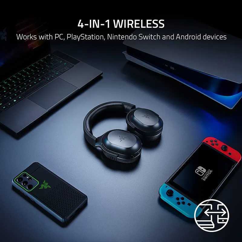New Razer Barracuda X Wireless Gaming Mobile Headset 2022 Model - 2.4GHz Wireless + Bluetooth - Lightweight 250g - 40mm DriversCL24808