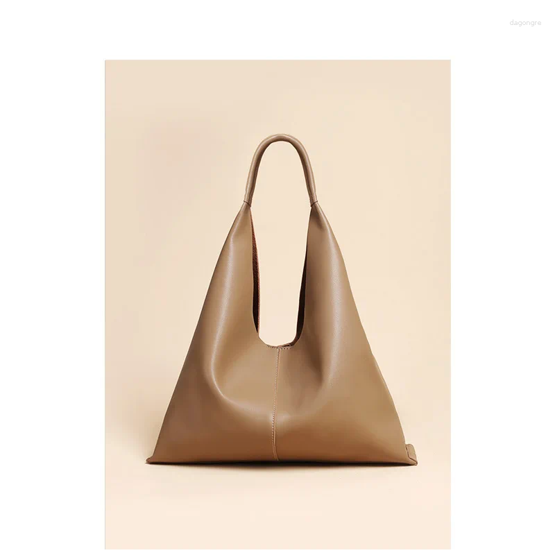 Totes 2024 High Quality Soft Large Capacity Shoulder Bag Minimalist Handbag bdc8 4