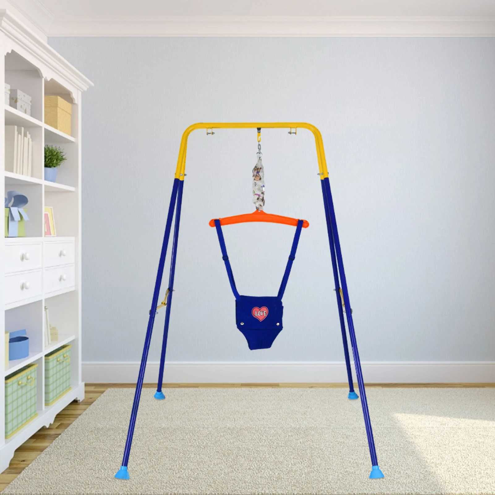 Swings Jumpers Bouncers Baby Bounce Chair Preschool Standing Door Practitioner Used for Active Baby Jumping and Enjoying Fun Toy Swinging Pendant Chair H240710
