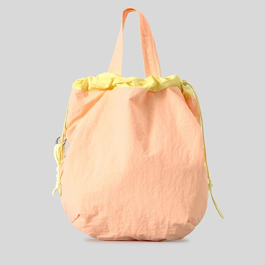Casual Penelled Women Shoulder Bags Candy Color Large Capacity Tote Bag Hobos Drawsting Canvas Handbags Big Shopper Purses 2024 240808