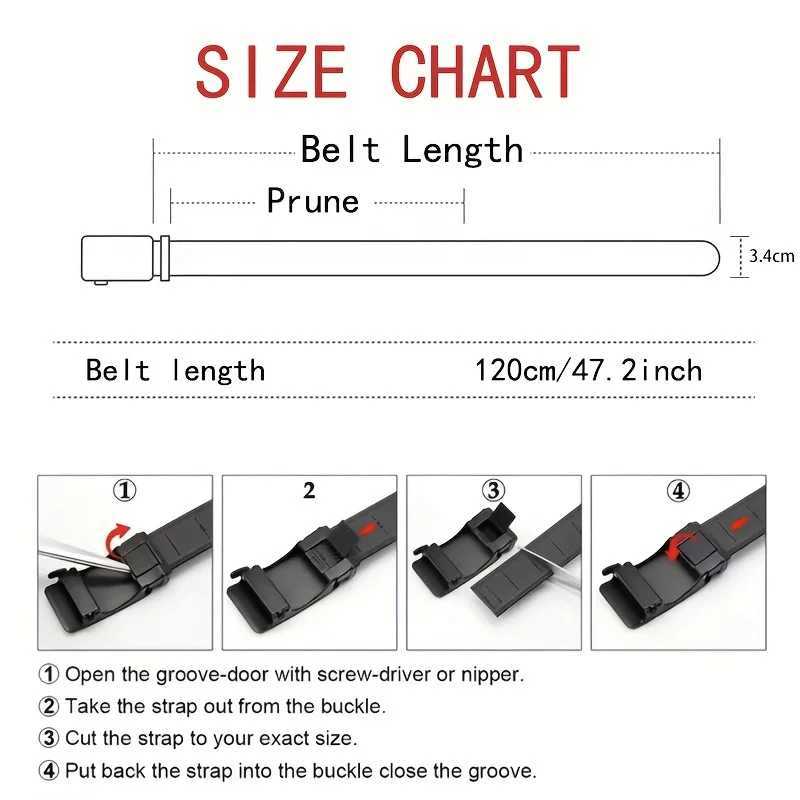 Metal automatic buckle nylon mens tactical belt mens military waist canvas belt high-quality waist belt W240807