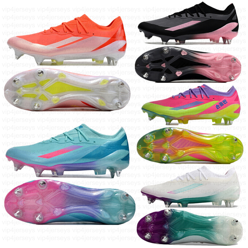 Men Brand Soccer Boots Crazyfast1 SG High Football Shoes Waterproof Outdoor Lawn Clay Football Match Training Shoes Lace-Up Sports Sneakers Size 39-45