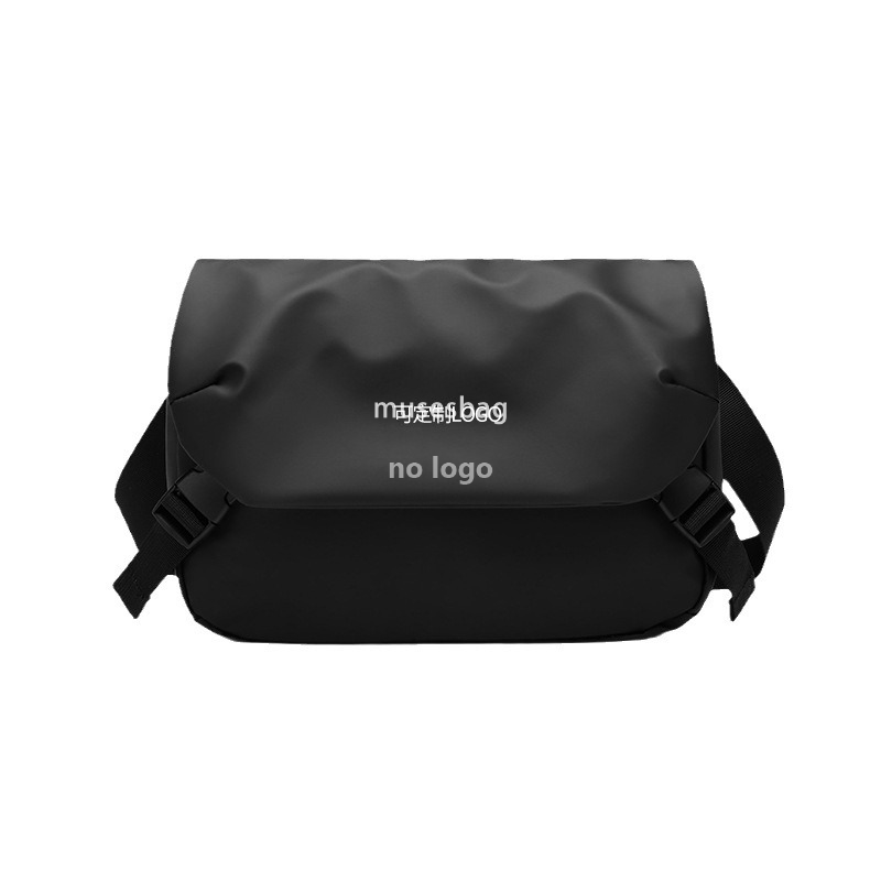 New high quality men's crossbody bag PU waterproof leisure small custom fashion shoulder bag OEM processing