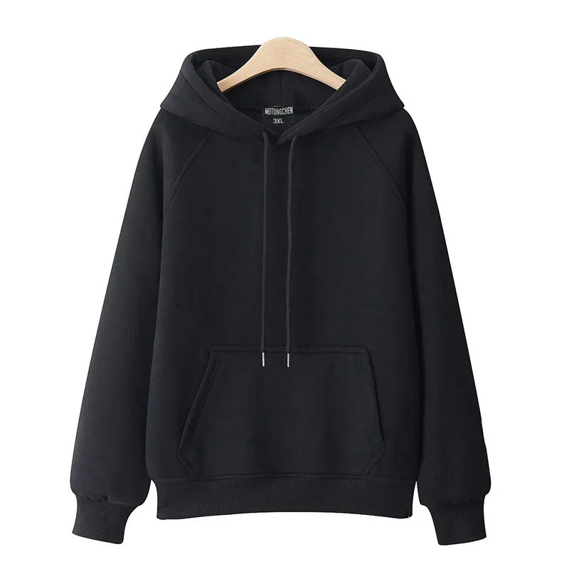 Casual Hooded Hoodies Japanese Girl Student Fashion Sweatshirts Thick Spring Autumn Harajuku Loose Hoodie Knit Pullovers 240812