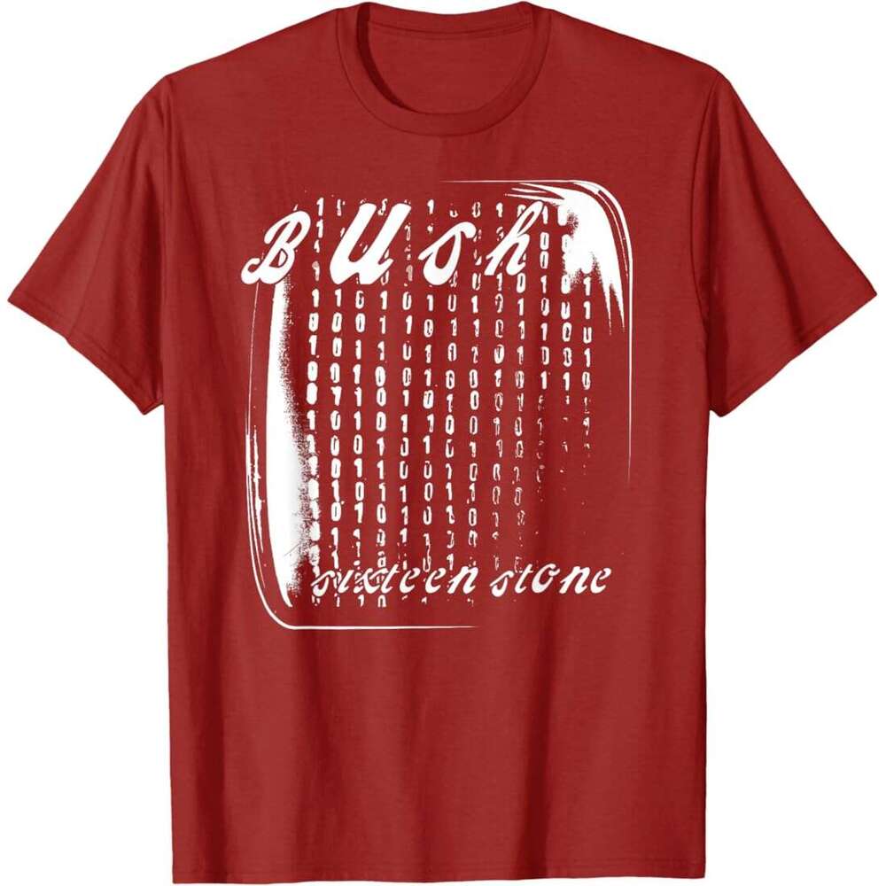 T shirt for Mens Womens Bush Red T-Shirt Shirts Tshirt Graphic Tee Casual Tops Clothes Short sleeve Free shipping