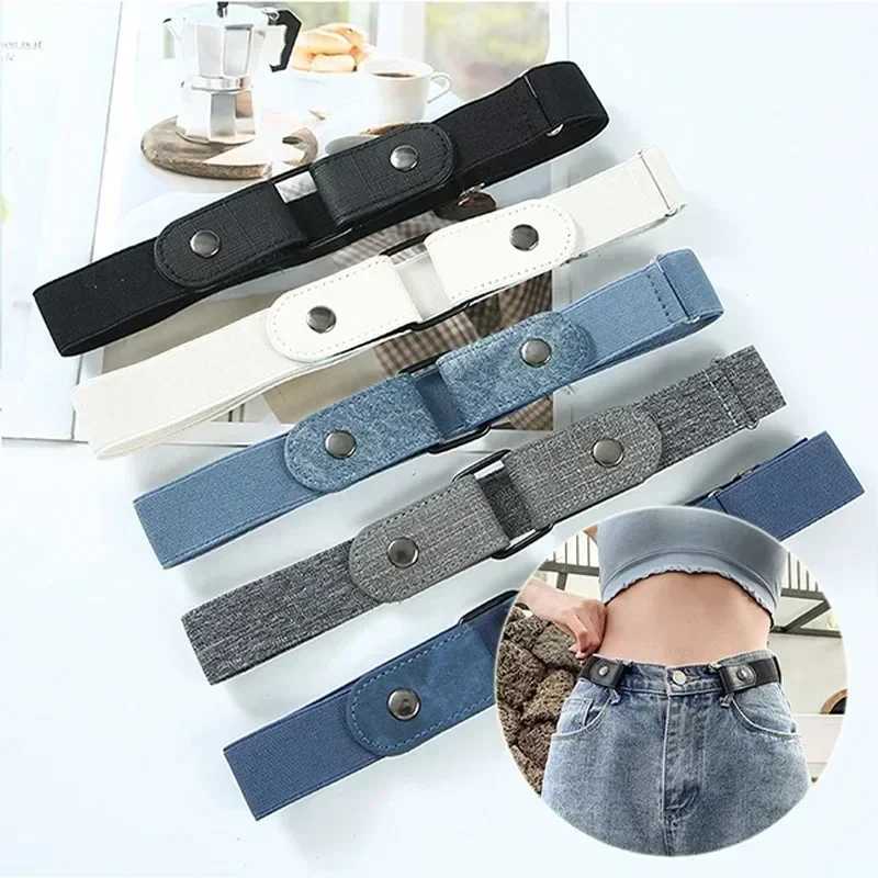 Adjustable elastic waistband invisible waistband buttonless waistband jeans buttonless dress buttonless easy to wear waist support W240807
