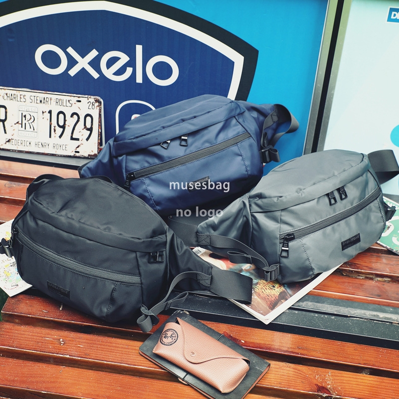 Street trend large capacity men's chest bag personality outdoor sports riding bag Fashion casual waist bag crossbody bag