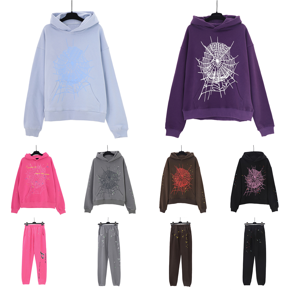 Mens Hoodies Sweatshirts 2024 Hoodie Men Women Hip Hop Hoodie Sweatshirts Print Pullover Hoody Pink Black T3