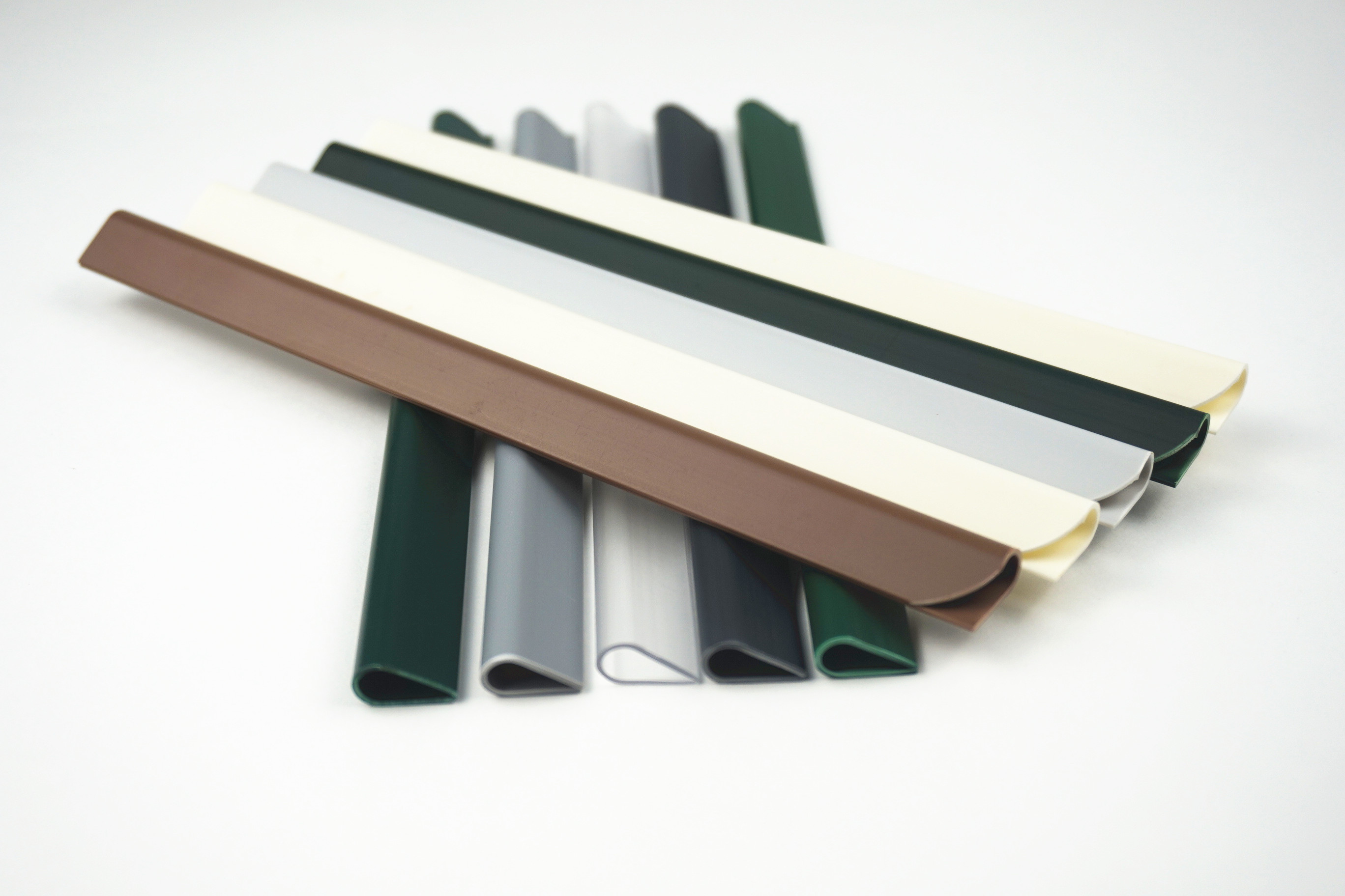 PVC plastic pole strip fence fence cloth clip office folder strip blade clip fence insert strip