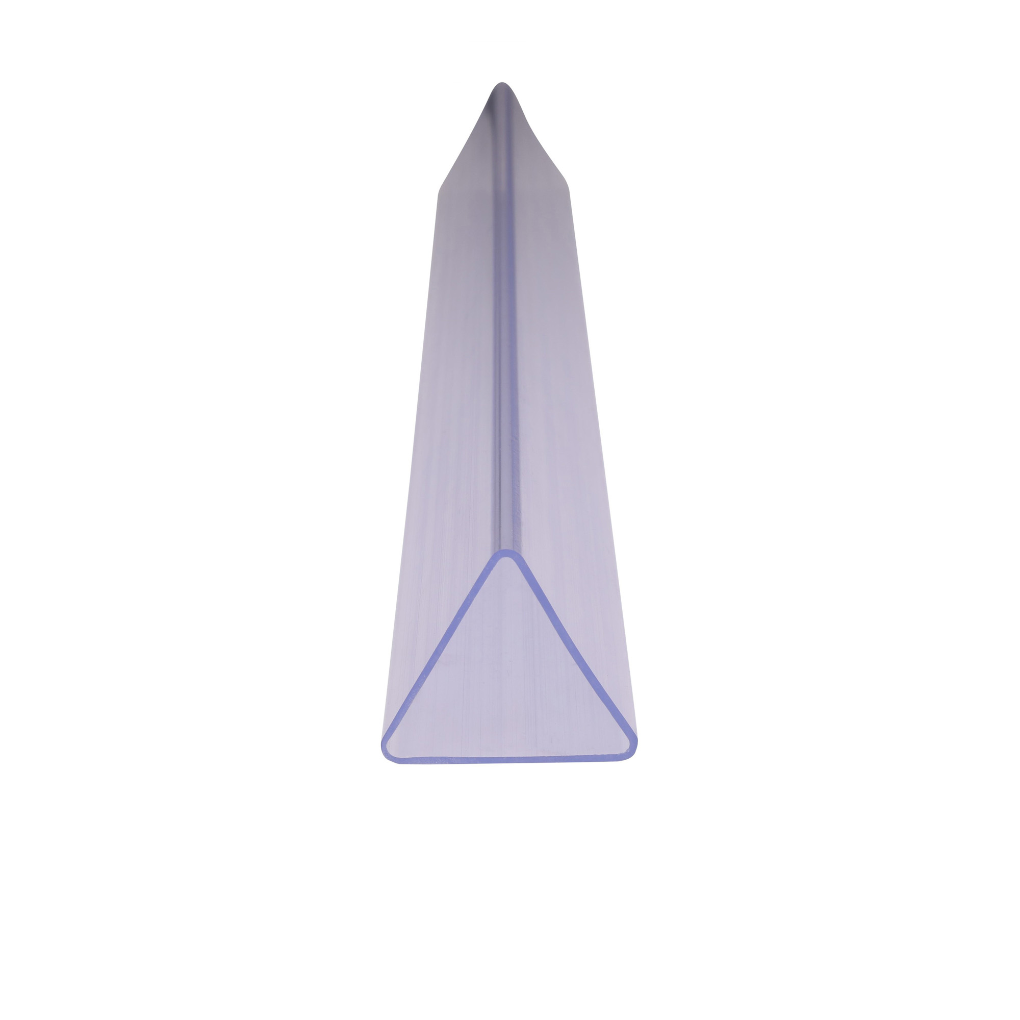 Triangle tube, PVC plastic special-shaped tube, IC electrical packaging tube, transparent tube, plastic tube, decorative tube