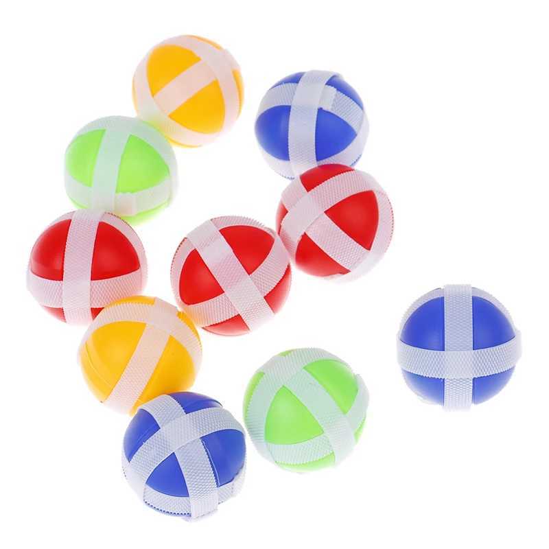 5/10 PCS sports games dart board target shooting target ball toy Outdoor toy Sticky ball random color Y240807