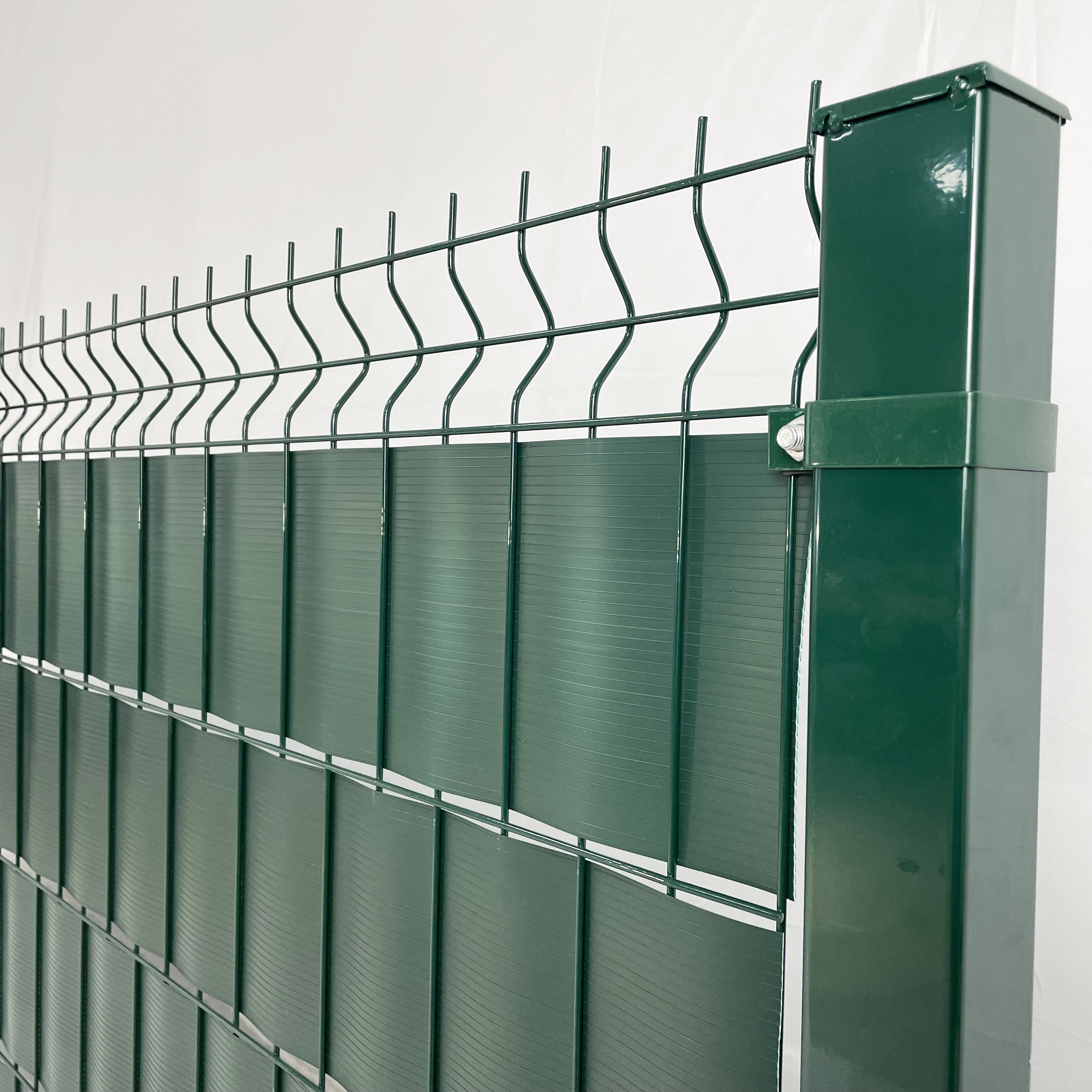 Privacy protection fence, fence, PVC plastic 19cm garden fence, UV resistant