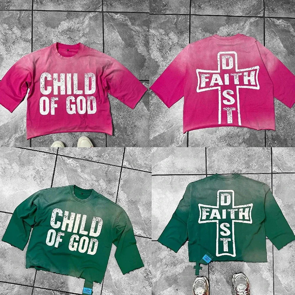 Y2K Trend Letter Graphic Printing Fashion Tiedye Super Tshirt Mens and Womens Gothic Hip Hop with short sleeves 240807