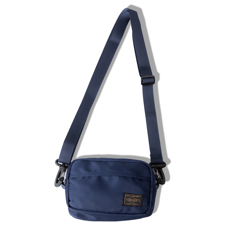 Japanese vintage men's and women's small body bag Military crossbody bag Mini phone bag Shoulder bag Oxford Cloth Hip Hop coin purse